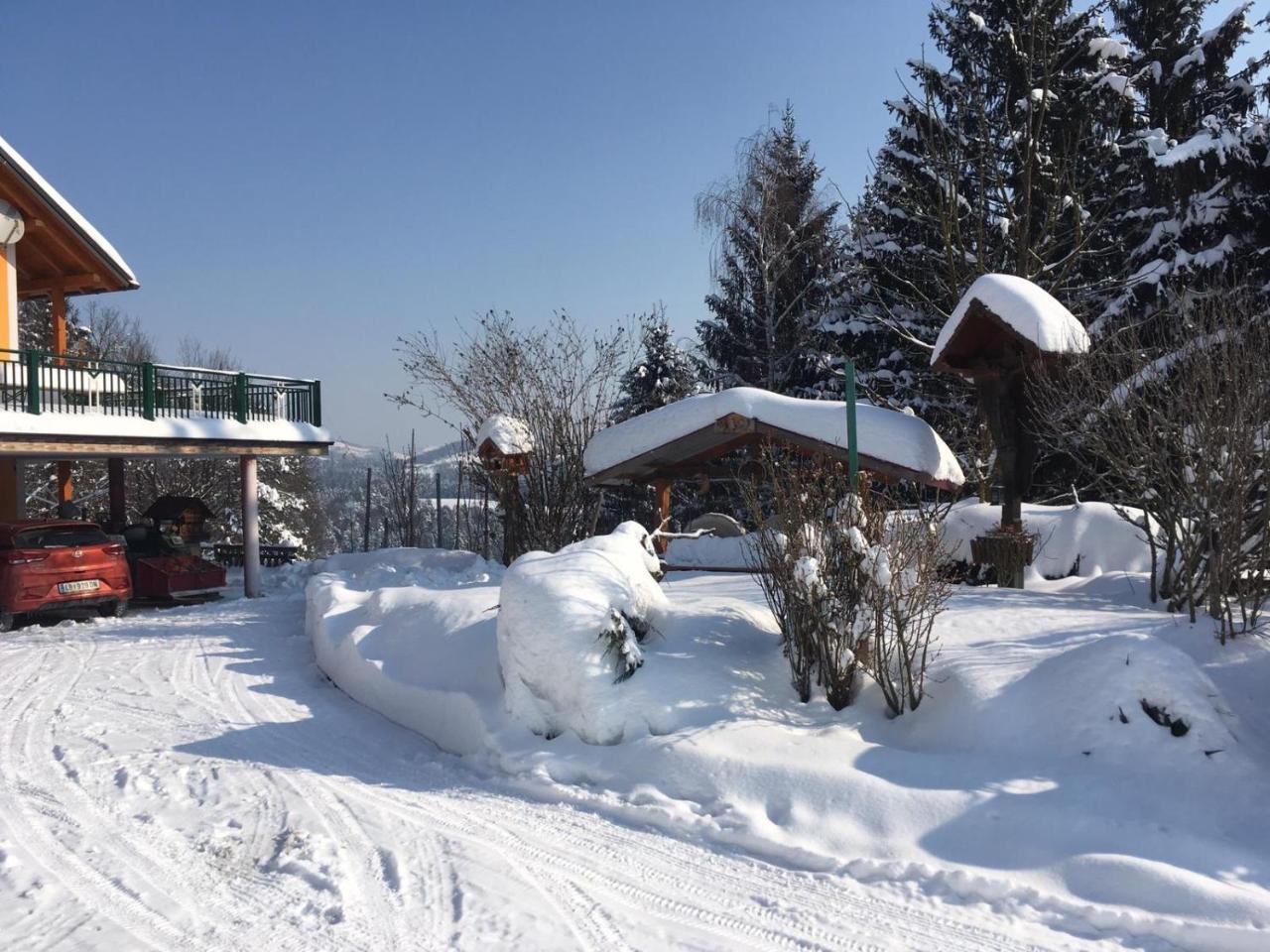 Gaestehaus Schmid Sankt Johann im Saggautal Eksteriør bilde